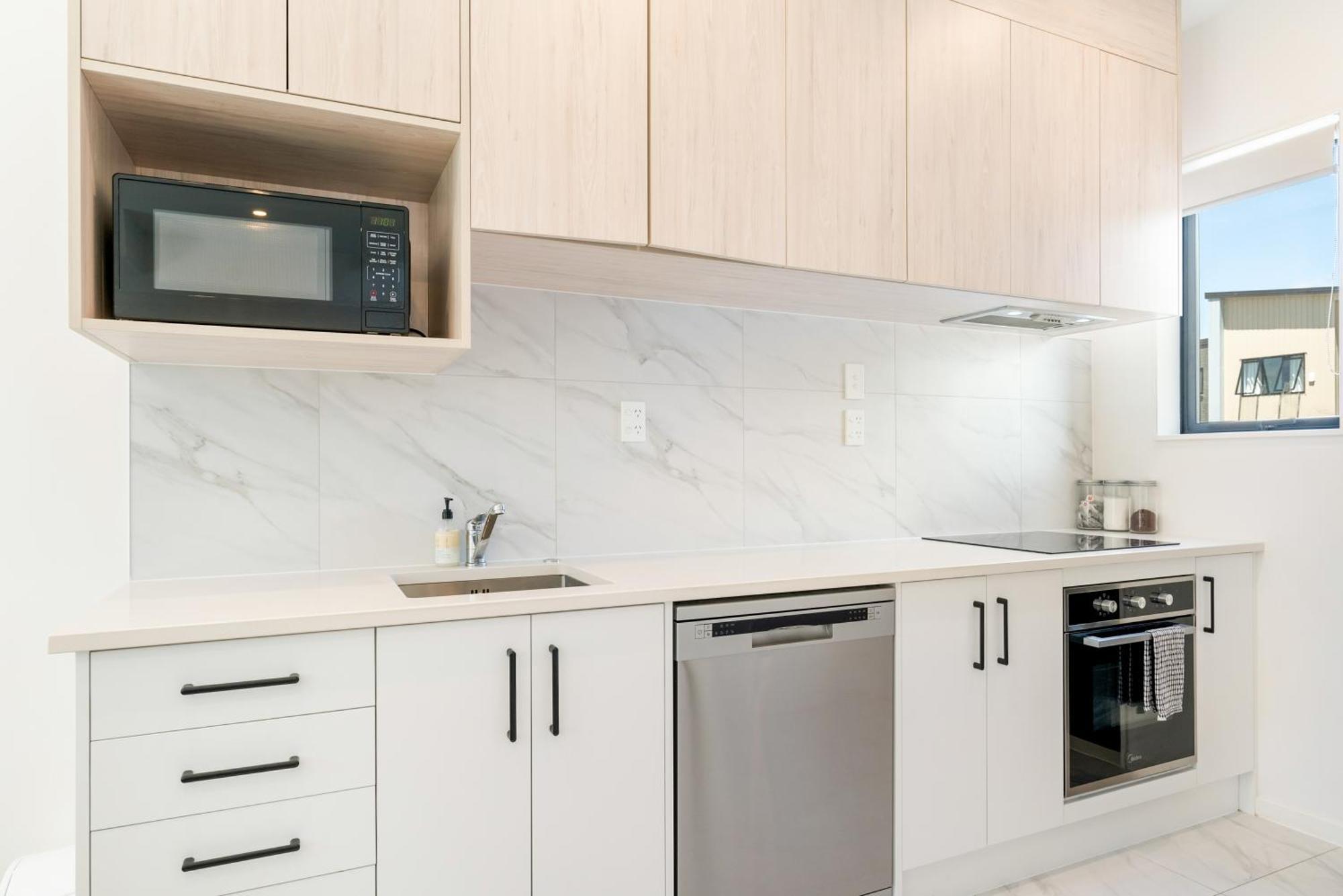 オークランド Cozy Brand New Townhouse 15ヴィラ エクステリア 写真